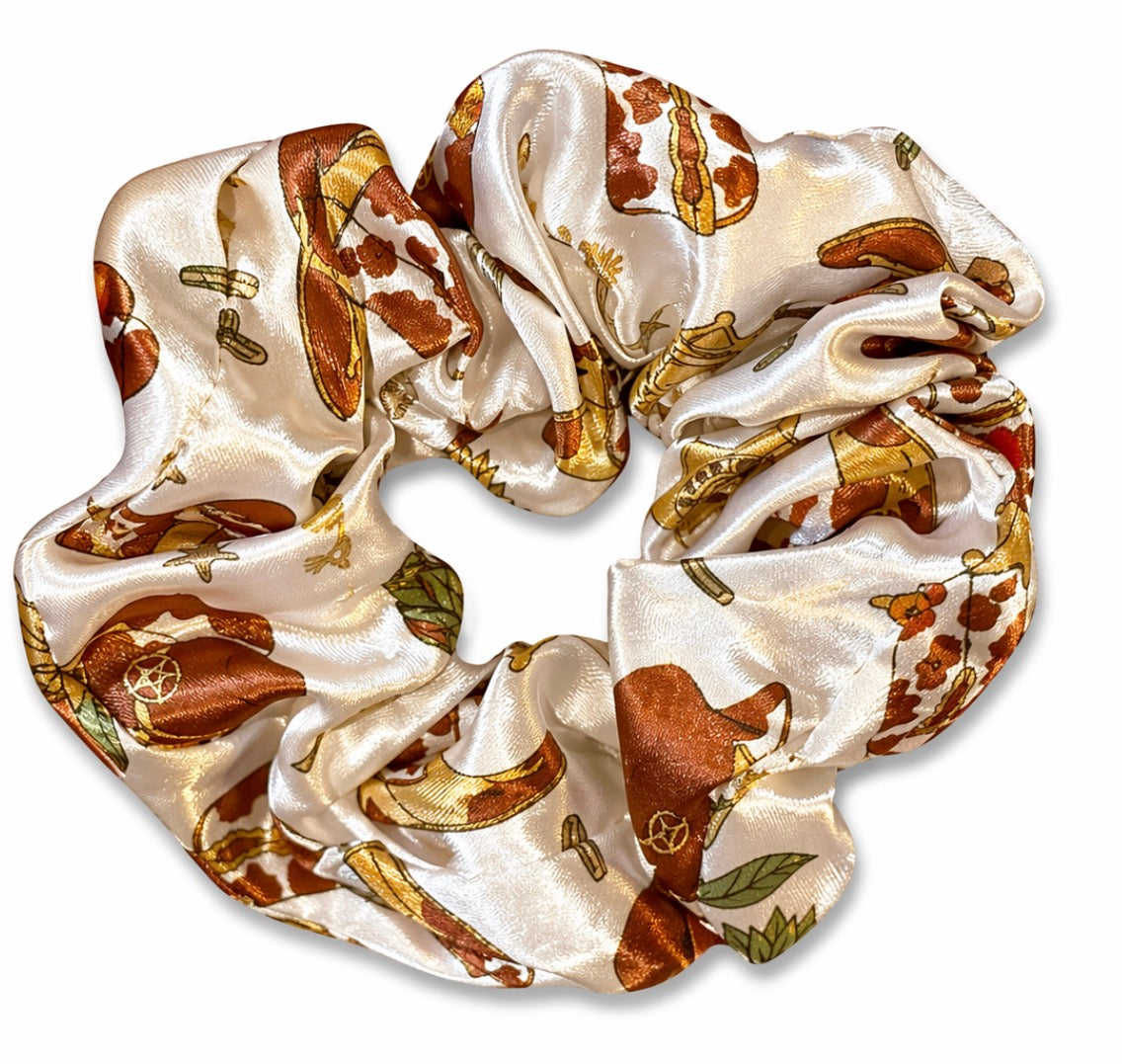 Western Hair Scrunchie
