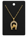 Sparkly Horse Head Necklace