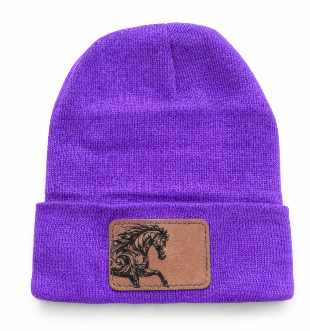 Purple Horse Hat