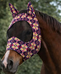 Purple Aztec Fly Mask