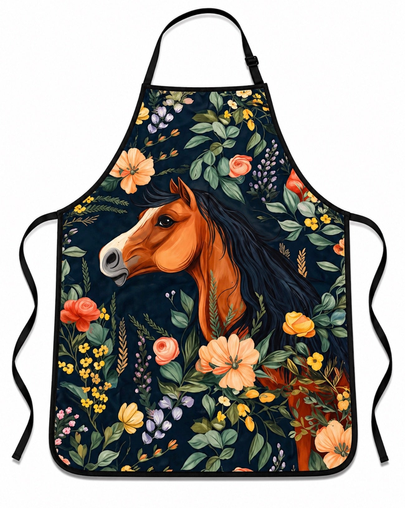 Colorful Horse Apron
