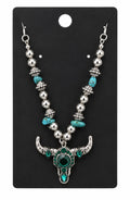 Green Skull Necklace