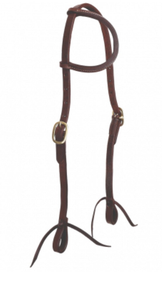 Double Buckle Headstall One Ear