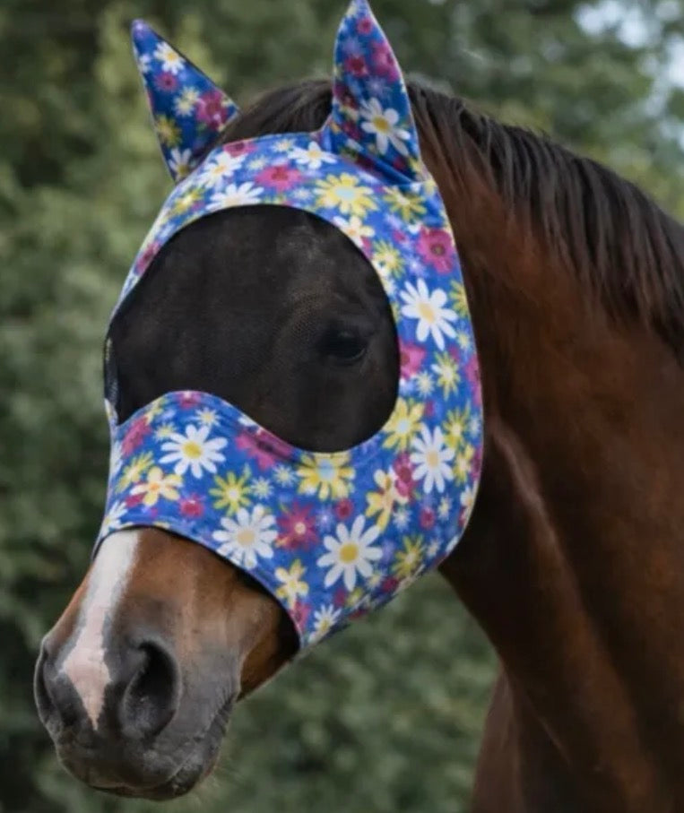 Floral Fly Mask