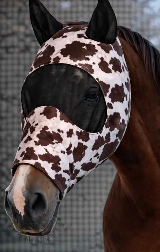 Draft Cowprint Fly Mask