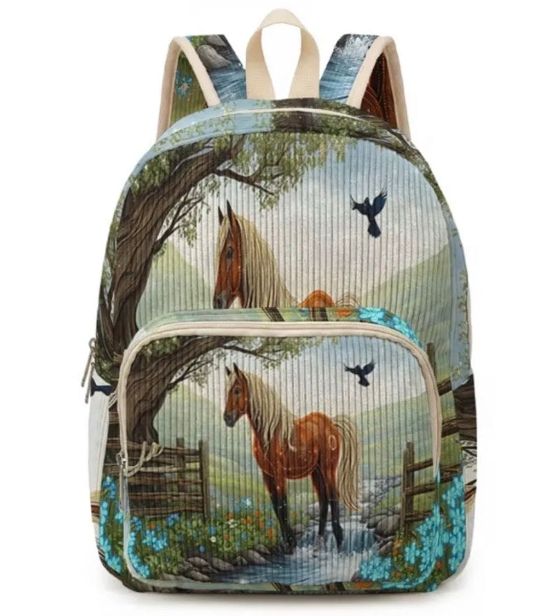 Blue Horse Backpack Pali