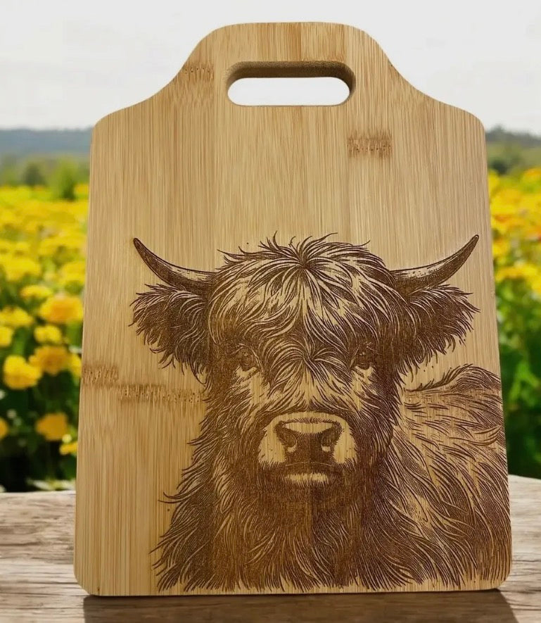 Bull Cutting Board Medium