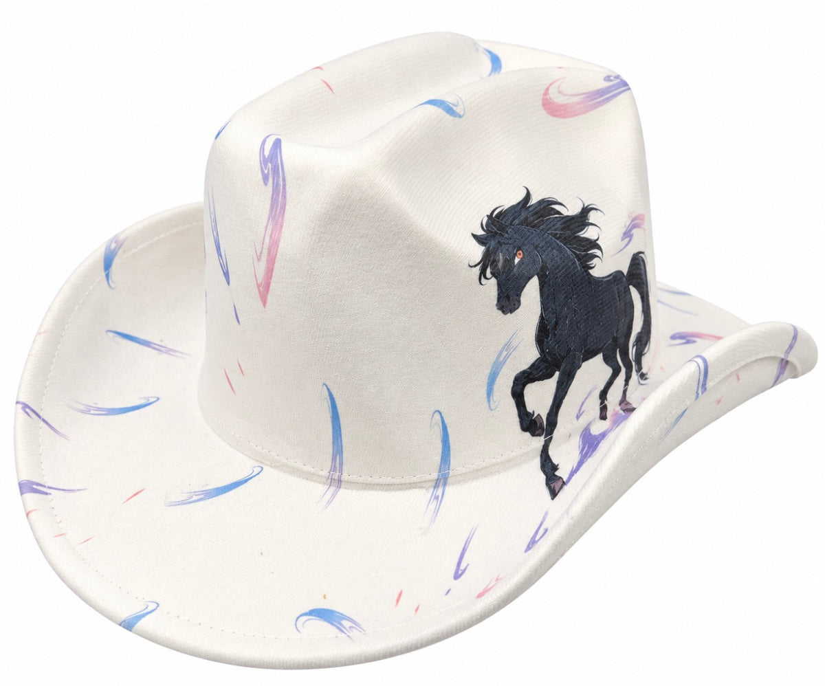 White Horse Cowboy Hat