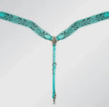 Teal Western Breast Collar
