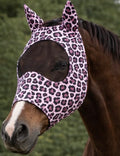 Pink Leopard Fly Mask