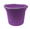 Purple 20 QT Flat Back Bucket