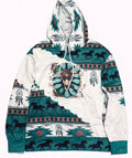 Blue Aztec Hoodie