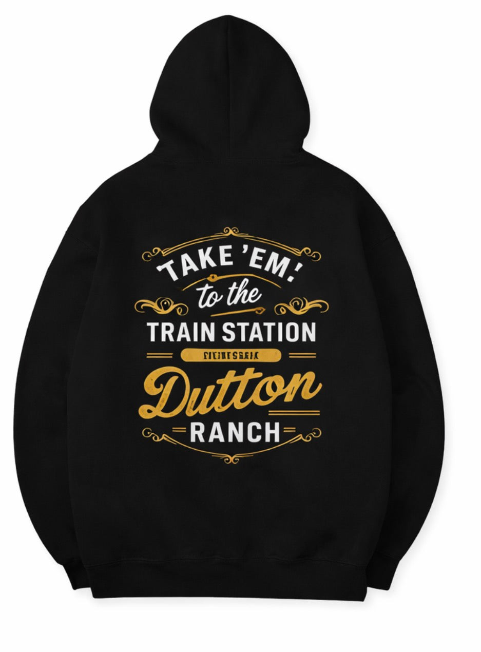 Men’s Yellowstone Train Station Hoodie