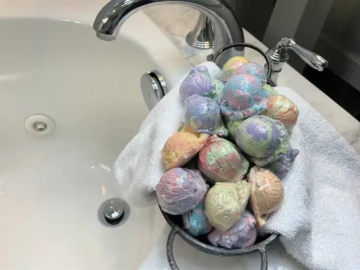 Bubble Scoops Solid Bubble Bath Coconut Cabana