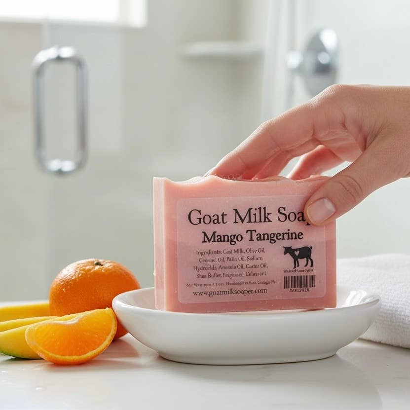 Mango Tangerine Goat Milk Soap
