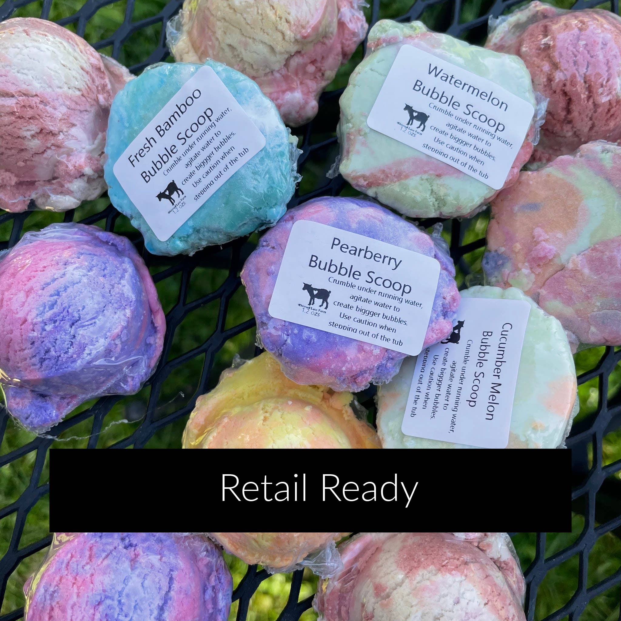 Bubble Scoops Solid Bubble Bath PEARBERRY
