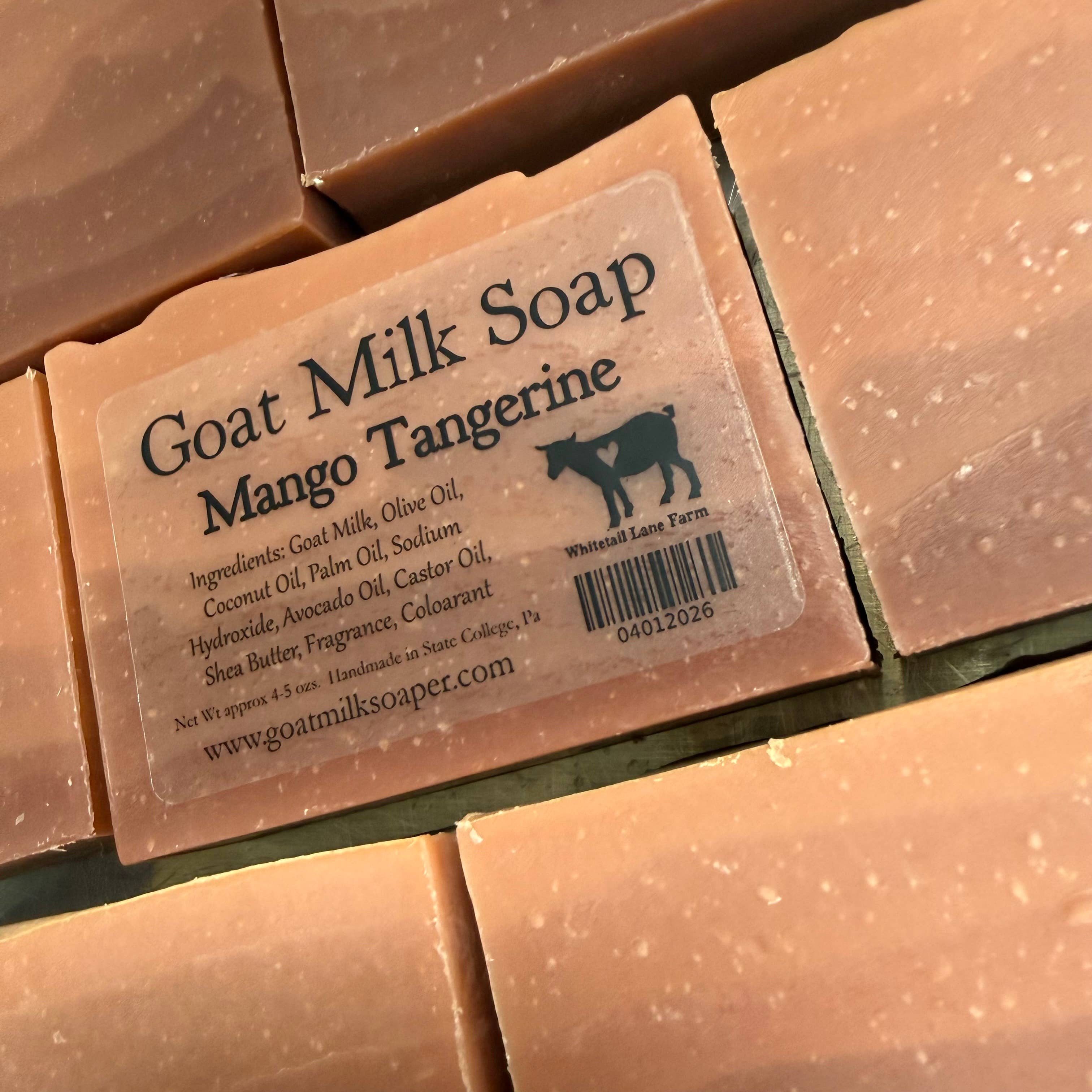 Mango Tangerine Goat Milk Soap
